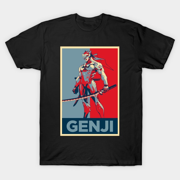 Genji Poster T-Shirt by Anguru